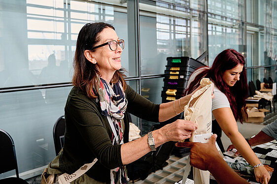 Organisation ist alles: Alle Teilnehmende wurden perfekt versorgt.