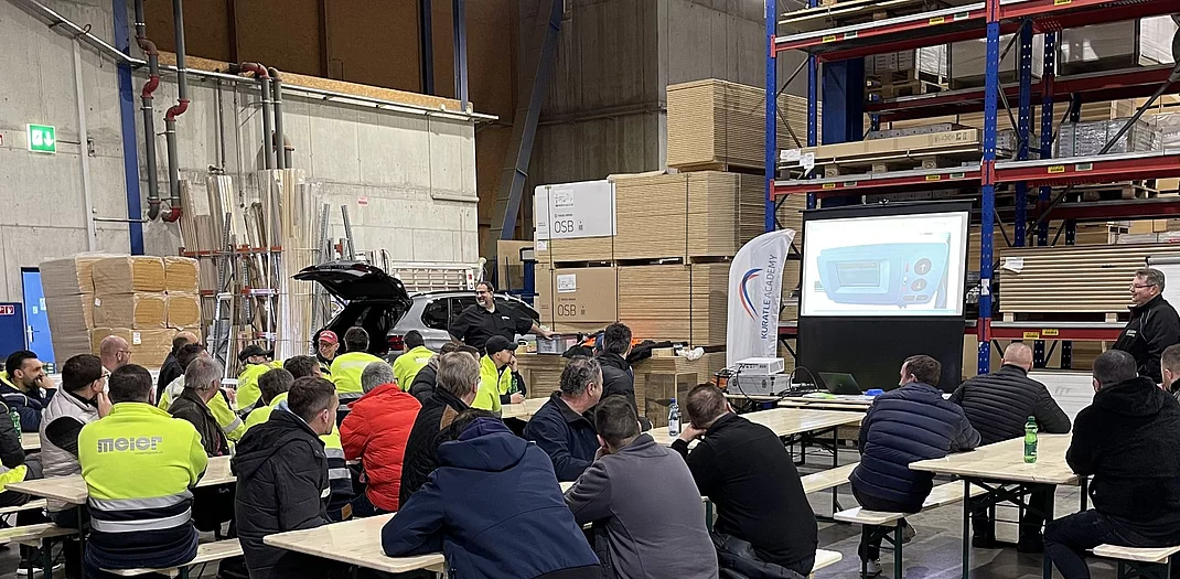 CZV course in Niederbipp: further training for our drivers CZV course in Niederbipp: further training for our drivers